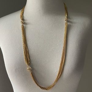 J. Crew Crystal Disco Ball Necklace